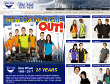 Tablet Screenshot of bluewhale.com.au